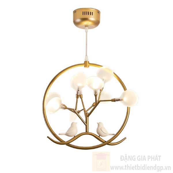 Đèn treo trần Led Ø400*H400, 27W, ánh sáng vàng