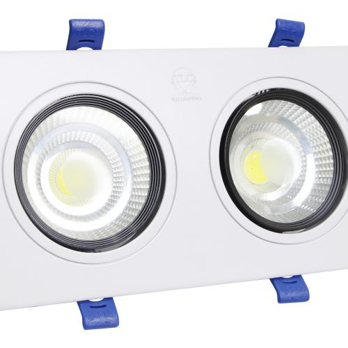 Đèn Led âm trần chiếu rọi COB TLC 2x7W