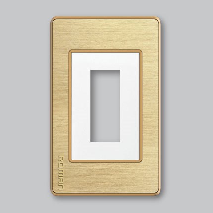 Mặt aptomat đơn Roman GA071-CV