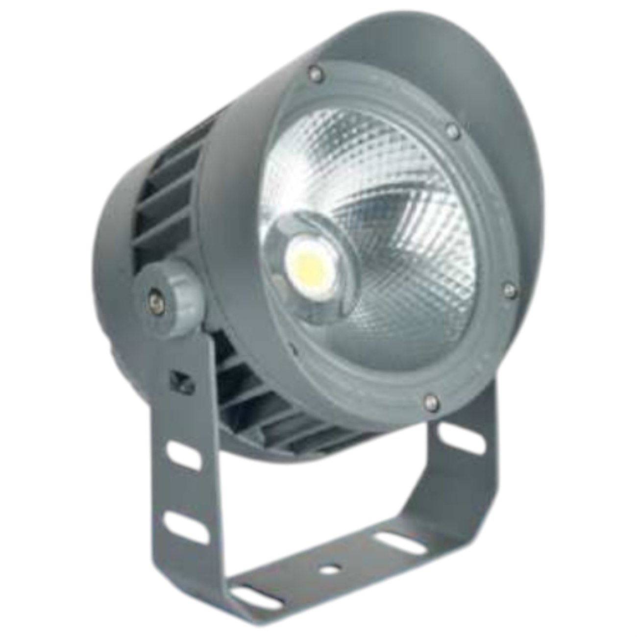 Đèn chiếu tường ngoài trời hufa Ø150*H240-30W, Ánh sáng vàng, chiếu xa 6m-IP65, chống chói