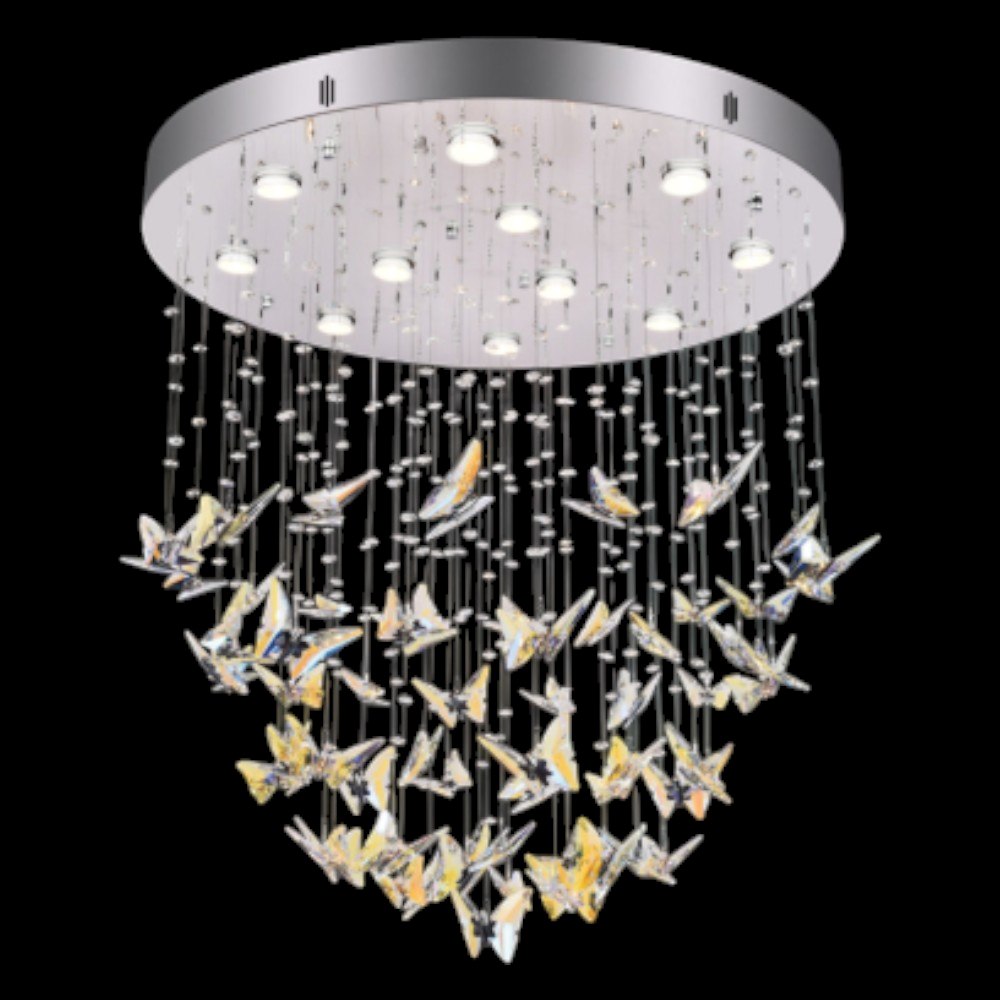 Đèn chùm pha lê Andora Ø800*H800 - LED 3000K - Pha Lê K9