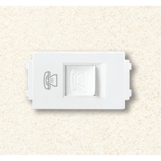 Hạt ổ cắm điện thoại Roman MB044S cỡ S