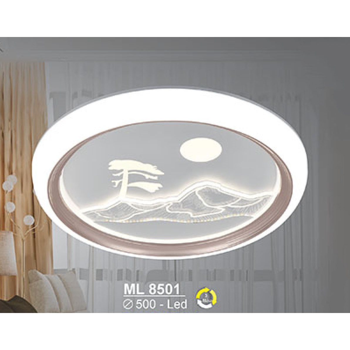 Đèn mâm Led Sano ML 8501 Ø500