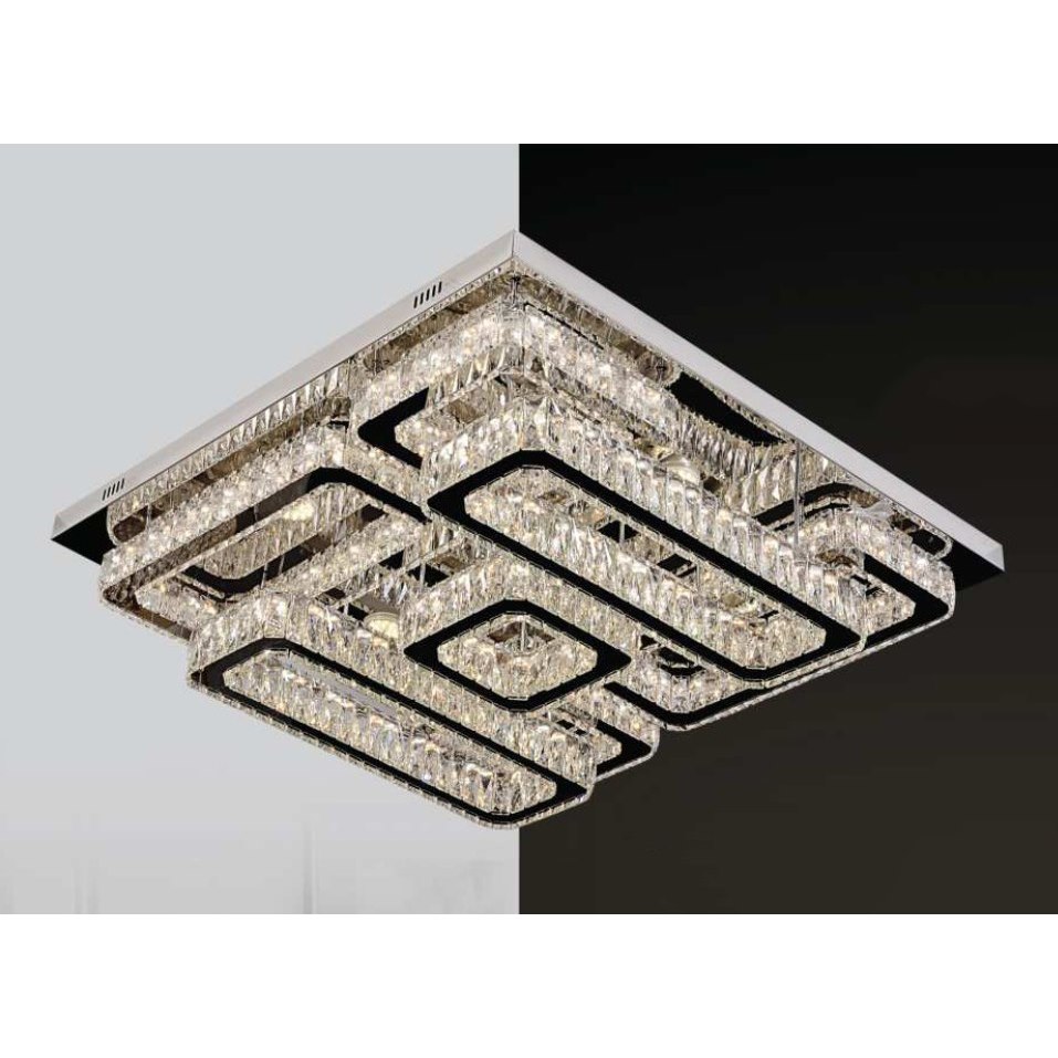 Đèn mâm ốp trần pha lê Veronia MPL-9730 Ø800*H180