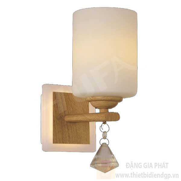Đèn Vách Trang Trí L160*H290, Led + E27*1