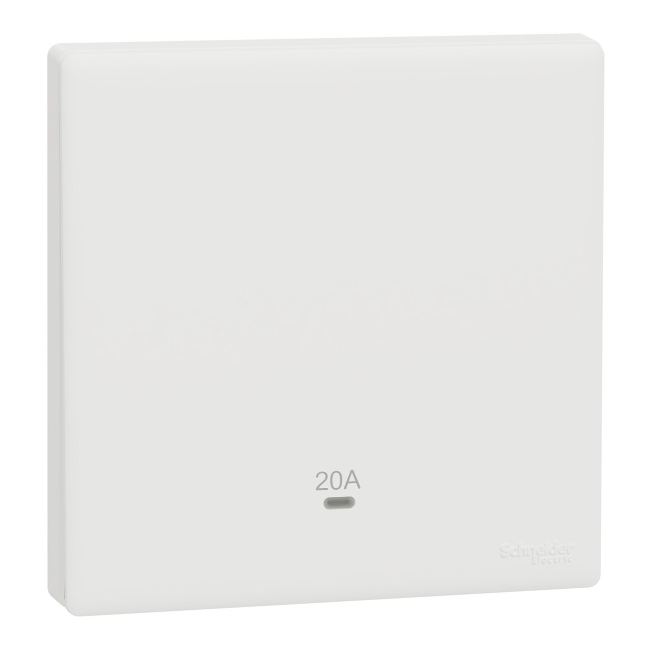 Bộ công tắc đơn 2 cực 20A Schneider KBN31D20N_WE có đèn Led