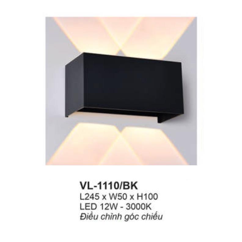 Đèn vách Andora L245 x W50 x H100 LED 12W - 3000K Điều chỉnh góc chiếu