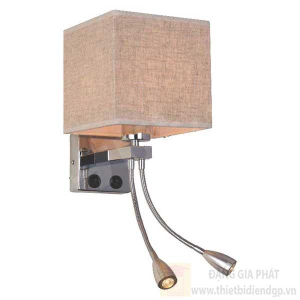 Đèn Vách Trang Trí L170*H440, Led + E27*1