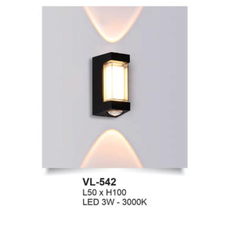Đèn vách Andora L50*H100 - LED 3W - 3000K
