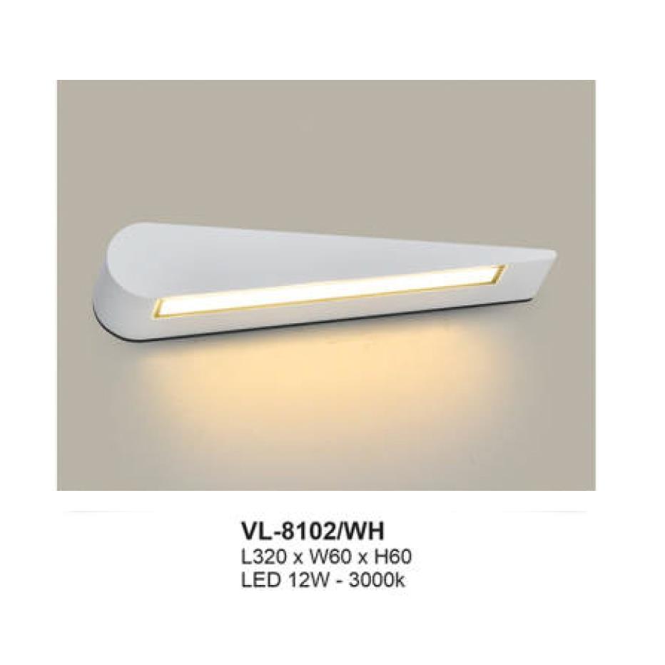 Đèn vách Led kháng nước Andora L320*W60*H60 - LED 12W-3000K