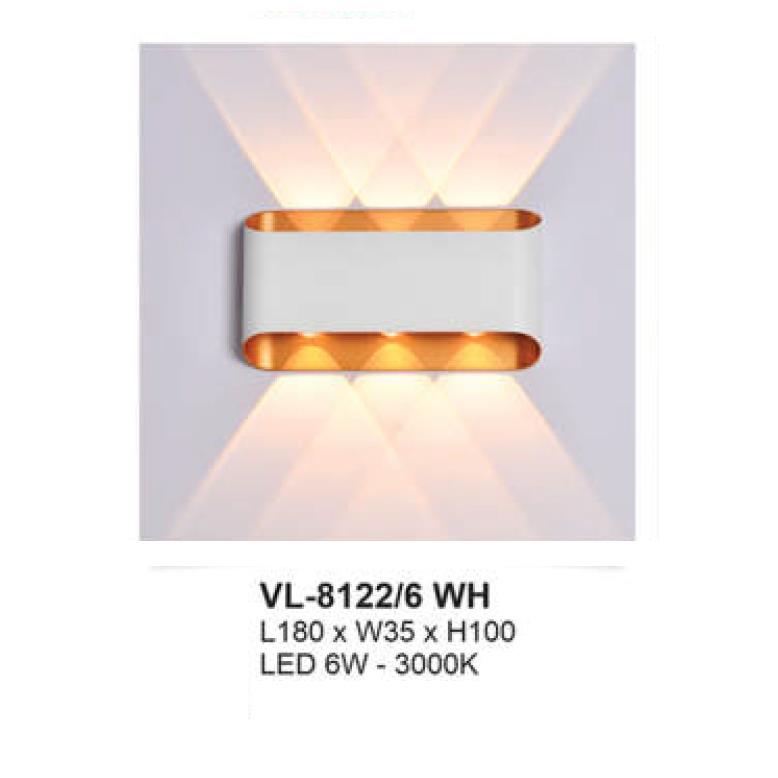 Đèn vách Andora L180*W35*H100 - LED 6W -3000K