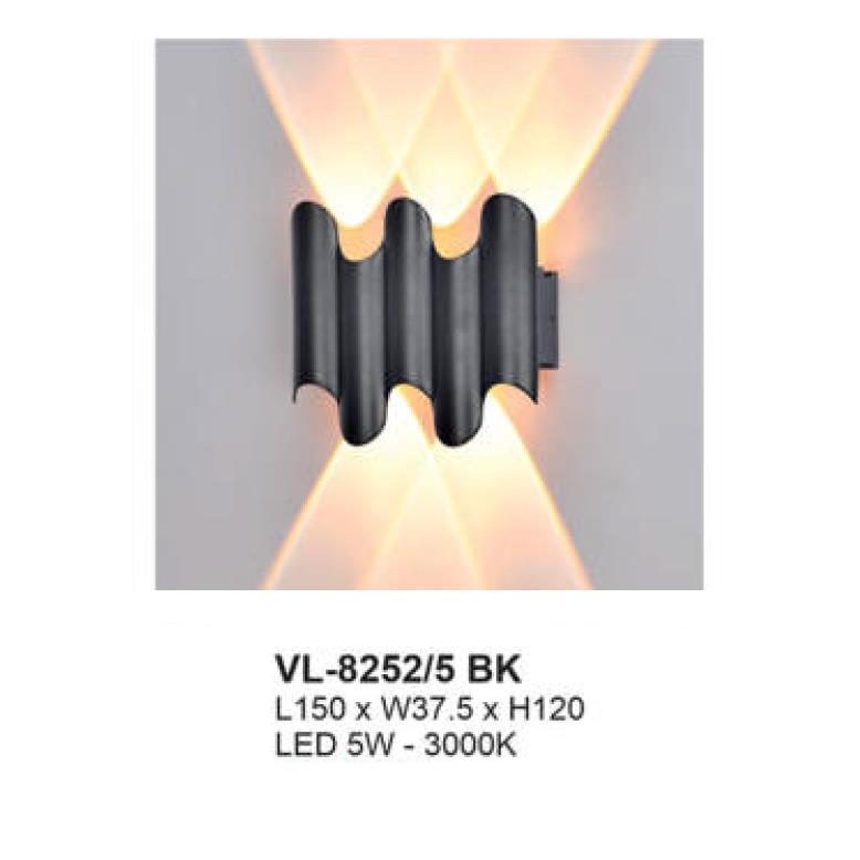 Đèn vách Andora VL-8252/5 L150 x W37.5 × H120 LED 5W - 3000K