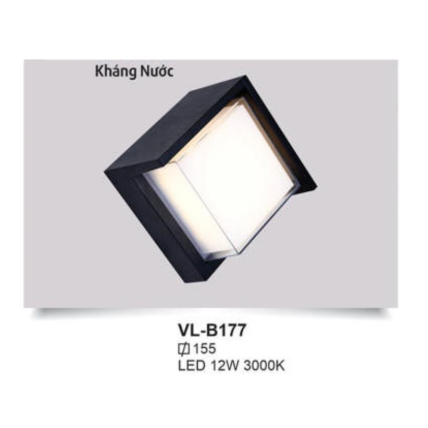 Đèn vách Andora vuông Ø155 - LED 12W - 3000K