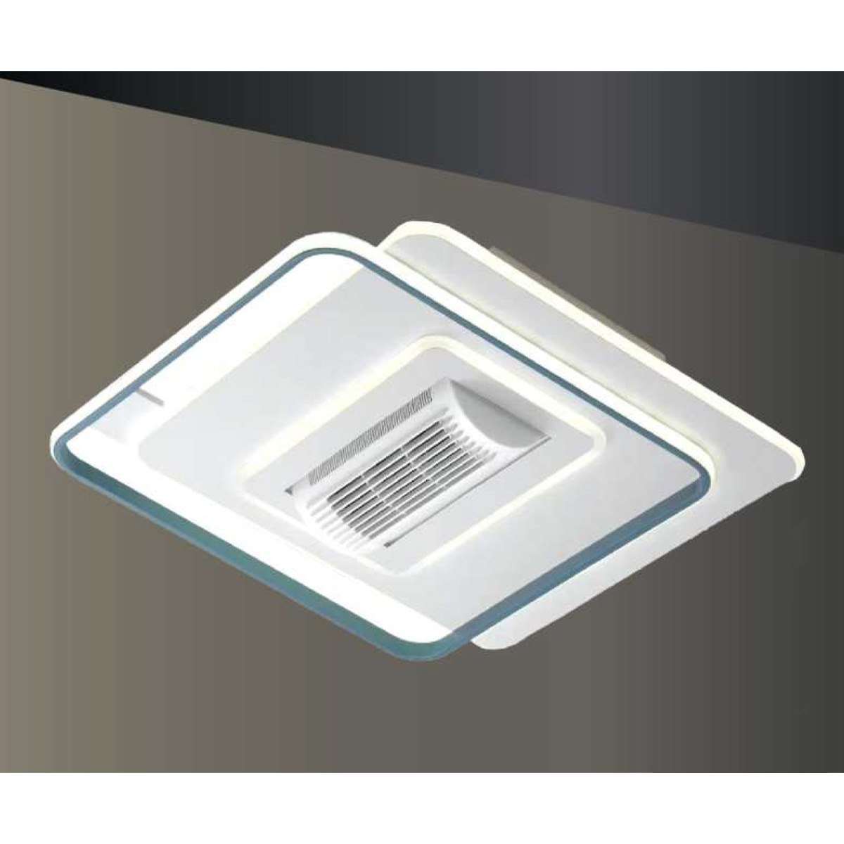 Đèn quạt trần Veronia ĐQ-80716A Ø550*H150