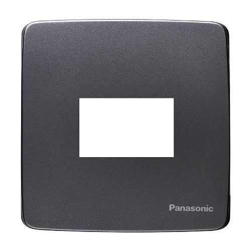 Mặt vuông 1 thiết bị Panasonic WMT7811MYH-VN màu xám ánh kim