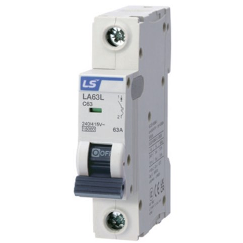 MCB 1P LS LA63L 15KA
