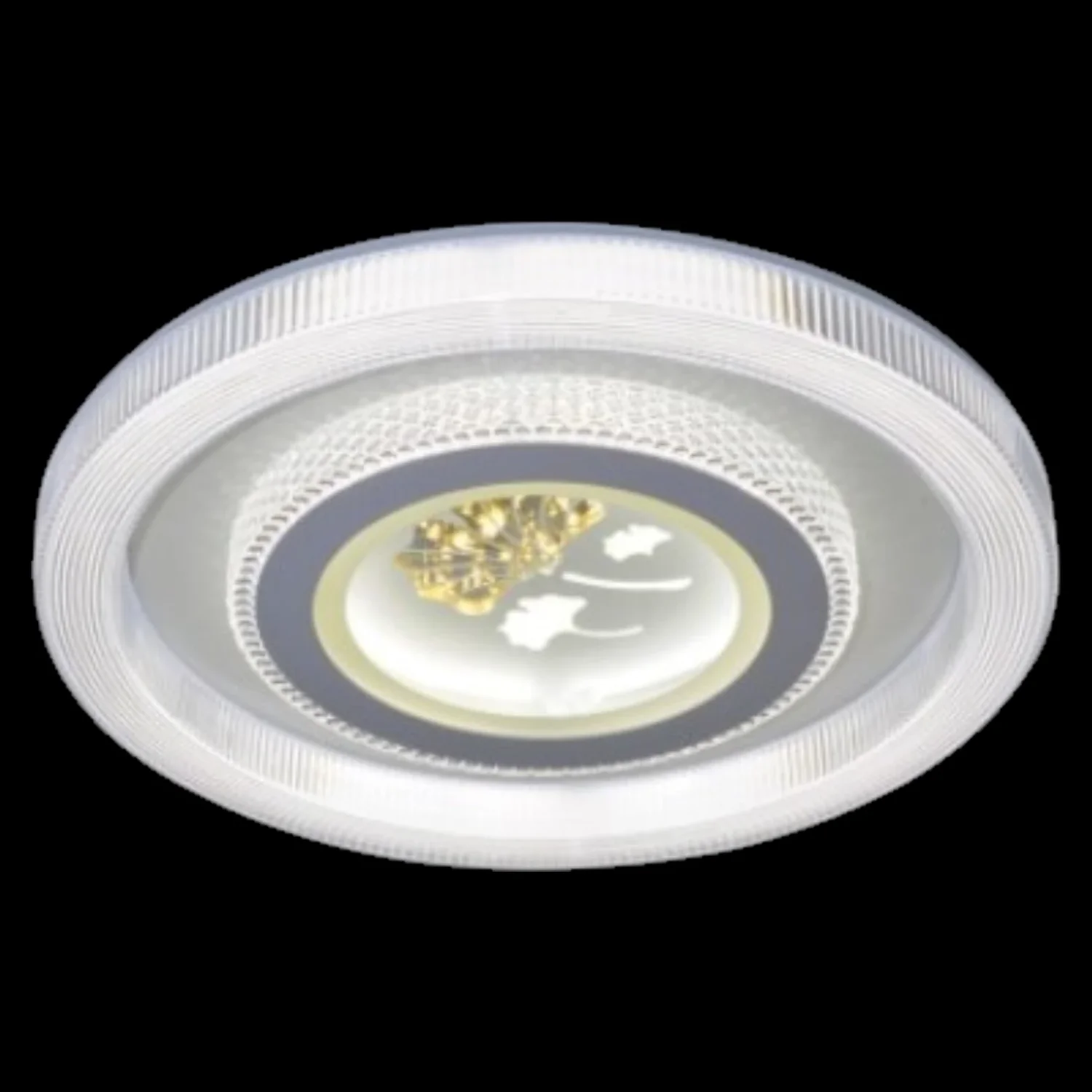 Đèn mâm ốp trần Led HUFA ML 7352 120W, Ø480*H80 - 3 chế độ