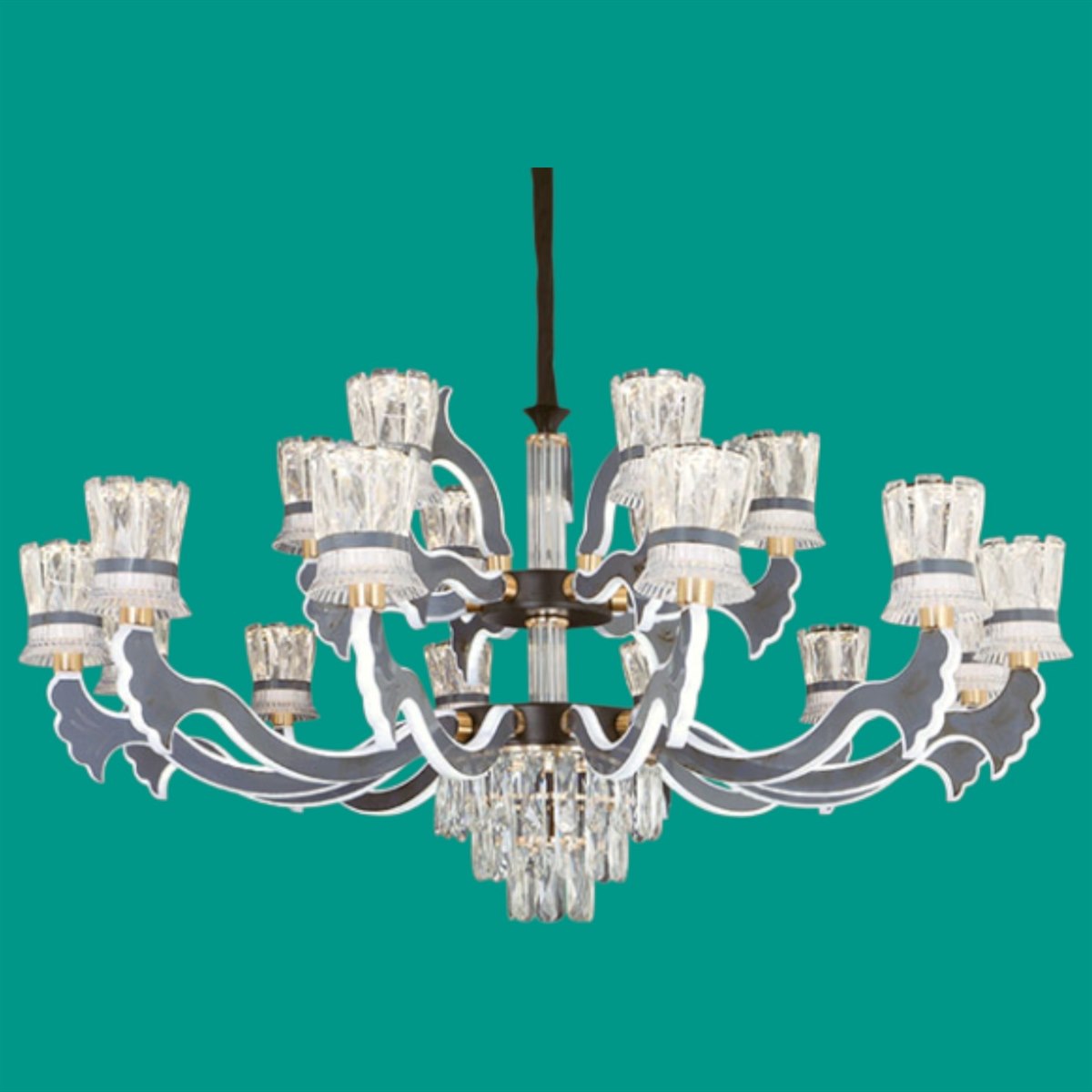 Đèn chùm led Sano Ø1200*H550 - 3 màu