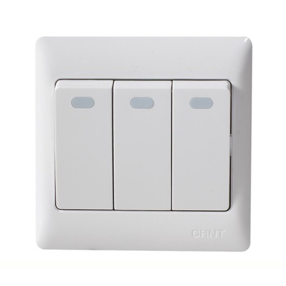 Bộ công tắc ba 1 chiều CHINT NEW7-G00500A 10AX 250V