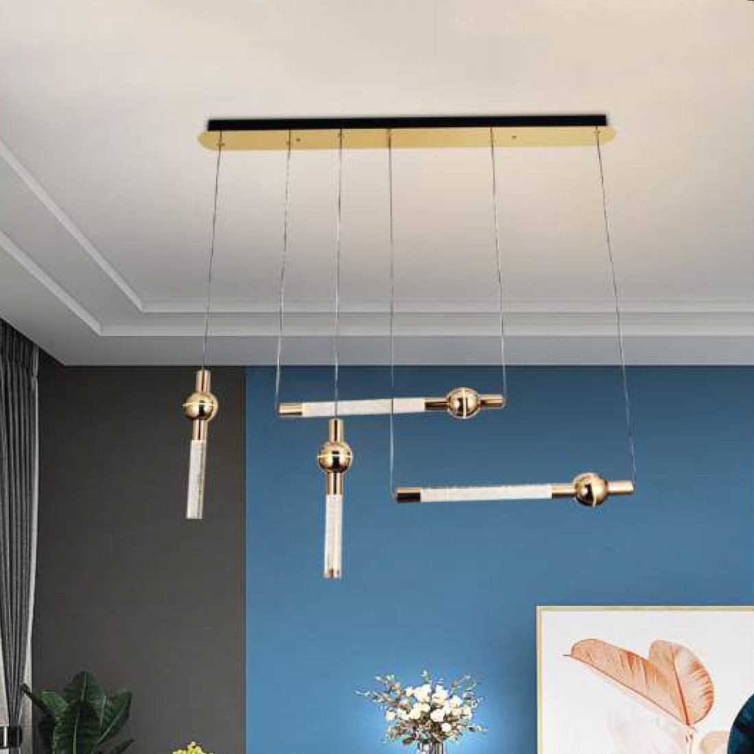 Đèn thả Led 3000K Veronia L1000*H1860