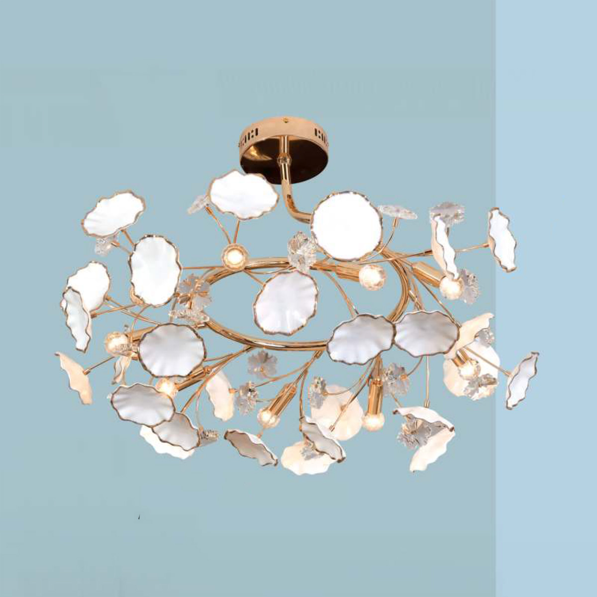 Đèn ốp trần Veronia Ø800xH500 - LED 3000K