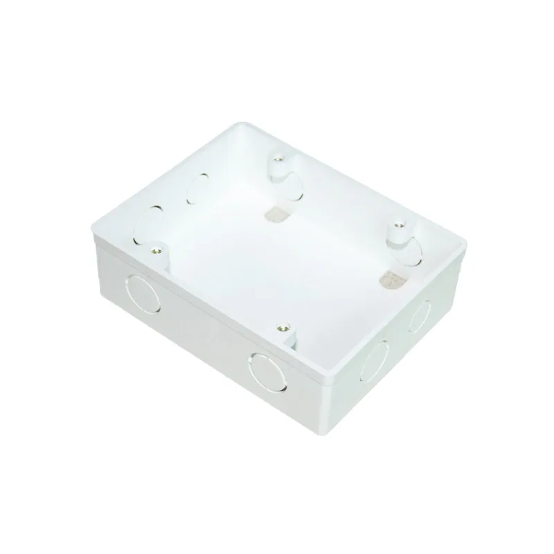 Hộp nhựa âm tường MPE dùng cho 2 mặt đơn