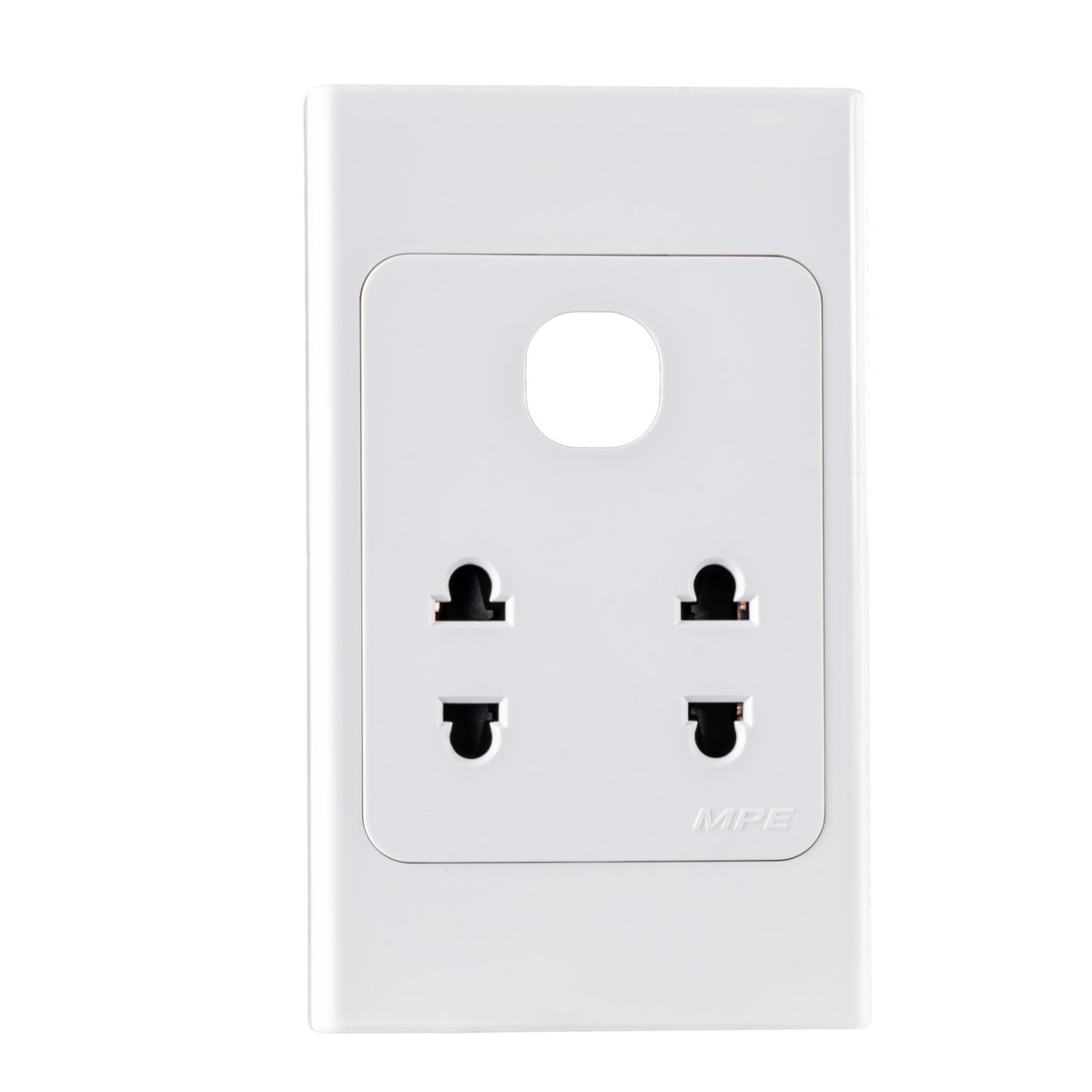 Ổ Cắm đôi 2 chấu 16A MPE A20US2XN