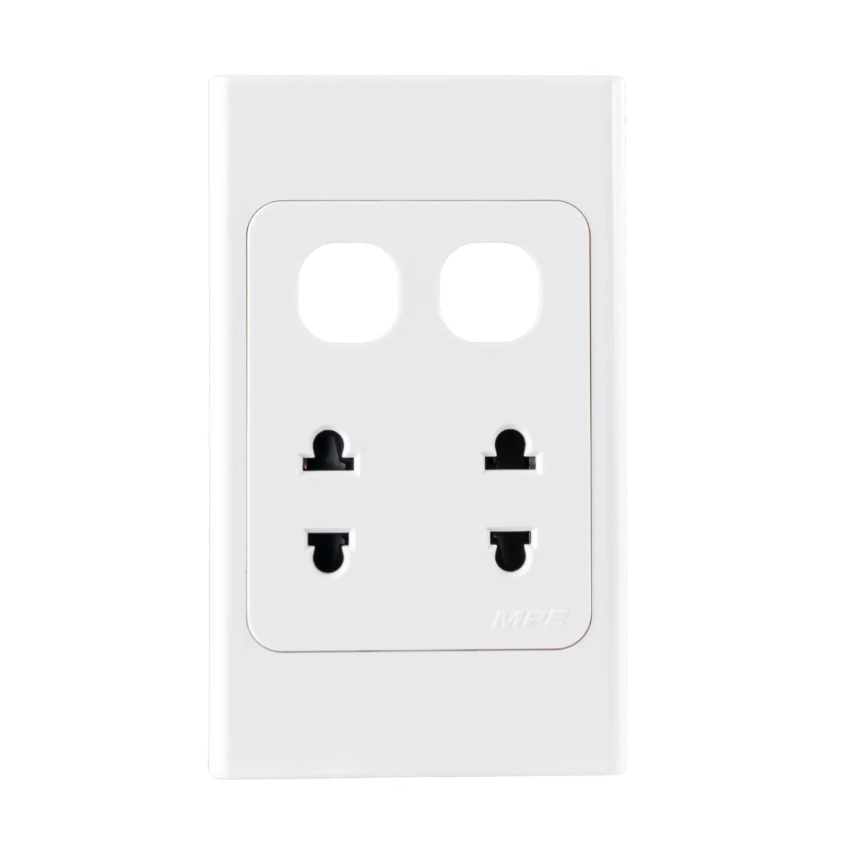 Ổ cắm đôi MPE 2 chấu 16A A20US2XXN