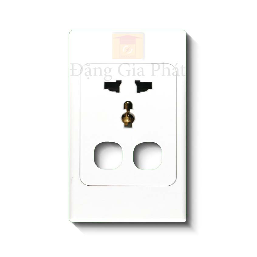 Ổ Cắm đơn đa năng 16A, 2 lỗ
