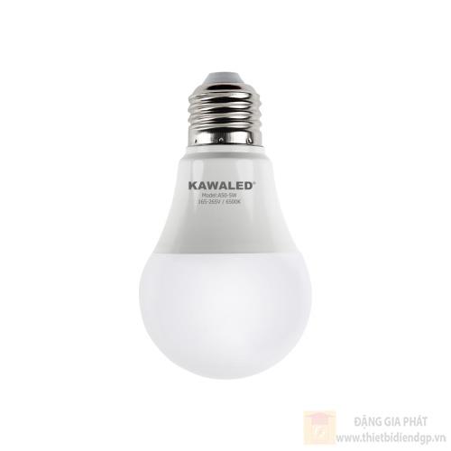 Bóng đèn led bulb nhỏ thân nhựa Kawasan ánh sáng trắng ánh sáng vàng