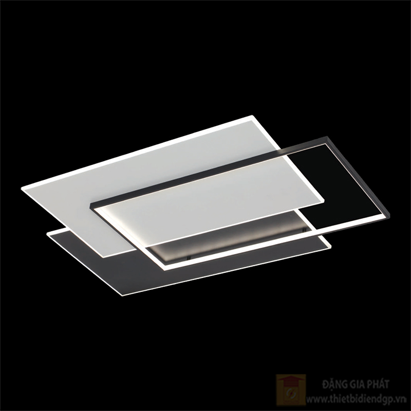 Đèn mâm trang trí Slister 1100*700mm - LED 146W - 3 chế độ