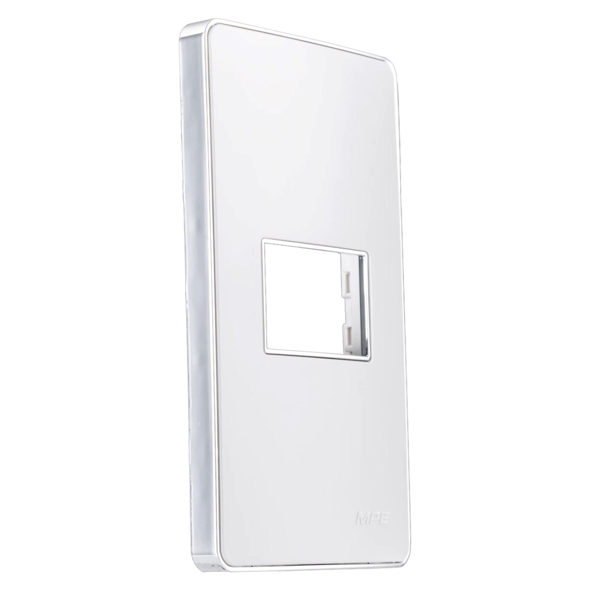 Mặt dùng cho 1 thiết bị MPE viền bạc