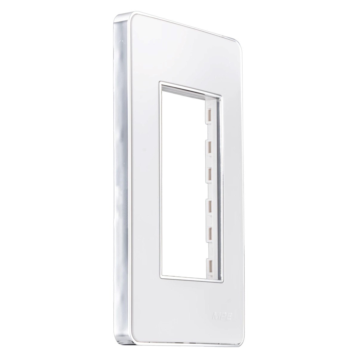 Mặt dùng cho 3 thiết bị MPE viền bạc