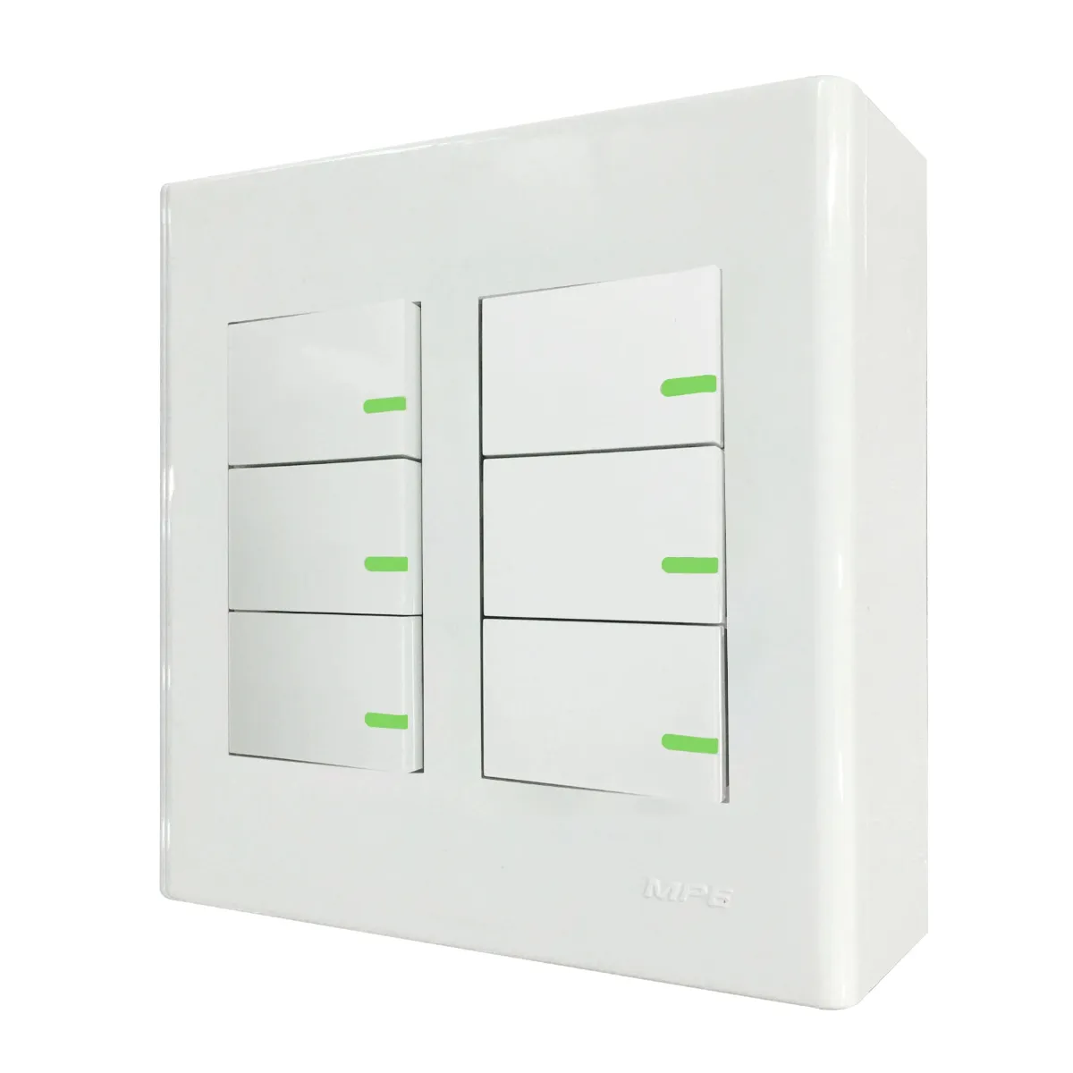 Bộ công tắc đôi MPE 6CT đế nổi A60B26N