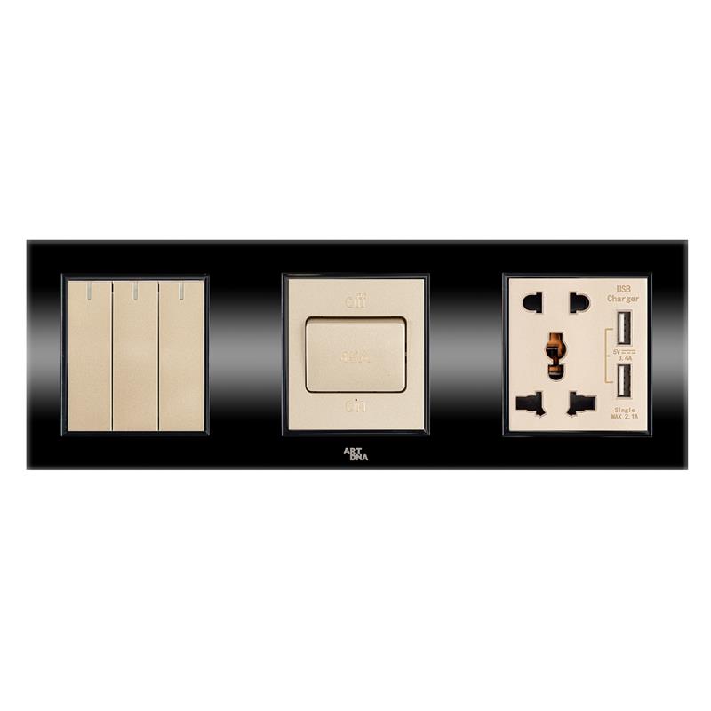 Ổ cắm đa năng + USB 5V + Type C