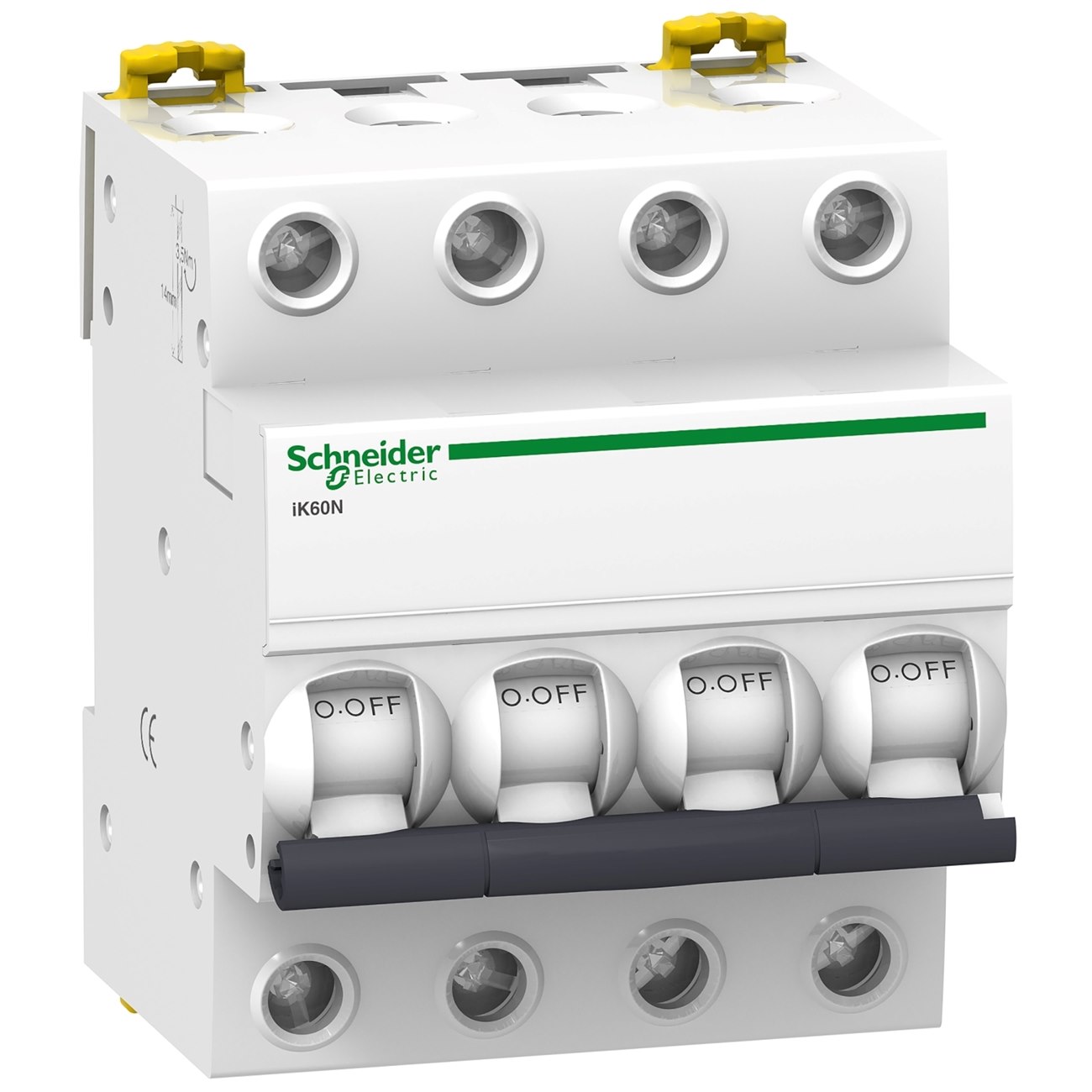 Acti9 iK60N MCB 4P Schneider A9K244 6kA 400V C curve