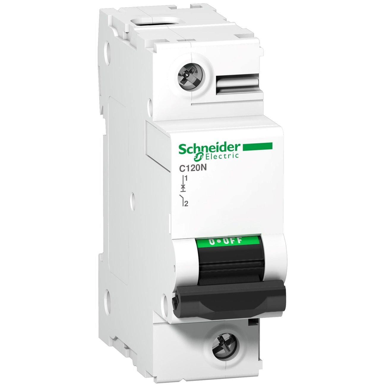 Acti9 MCB C120N 1P 10kA 400V, C curve