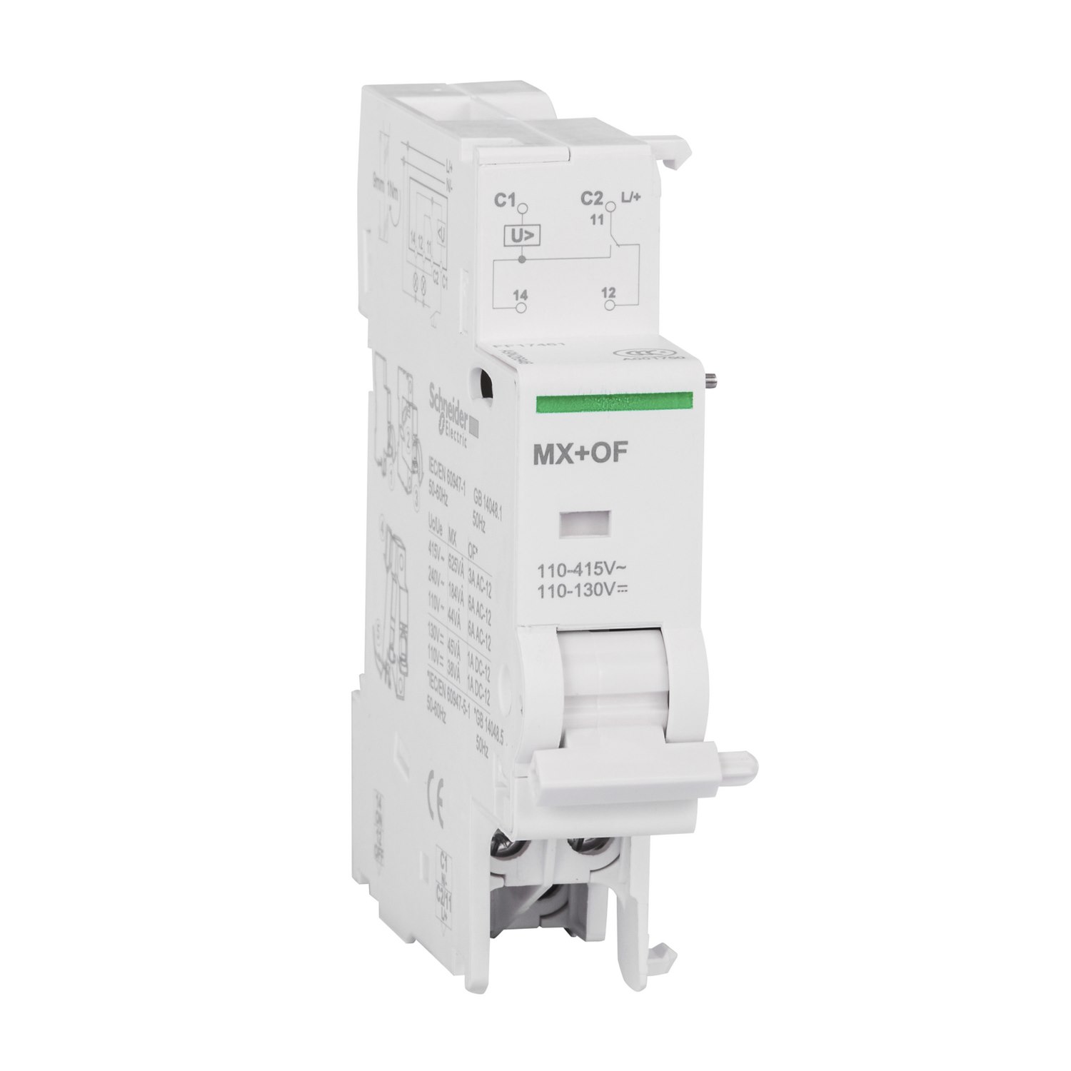 Cuộn cắt có tiếp điểm phụ iMX+OF Schneider Acti9 A9N26946
