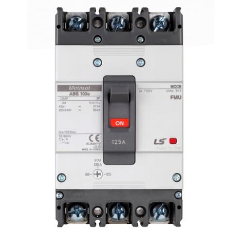 MCCB 3P 37KA chỉnh dòng (0.7-80.85-1.0)xInmax
