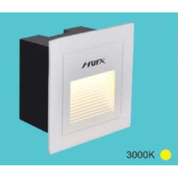 Đèn âm cầu thang HUFA vuông led 3W-220V, ánh sáng vàng