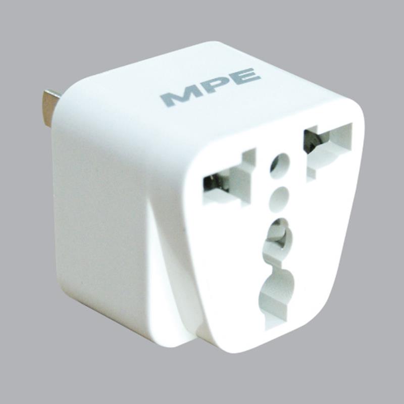 Ổ cắm du lịch chân cắm dẹp - tròn