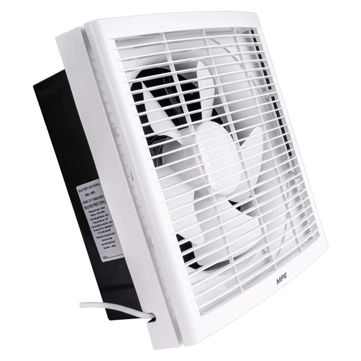 Quạt thông gió MPE âm tường có mặt che bảo vệ AF2