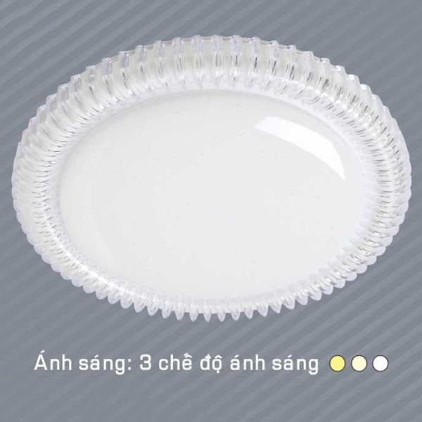 Đèn ốp trần nhựa cao cấp 3 chế độ ánh sáng Anfaco AFC 060