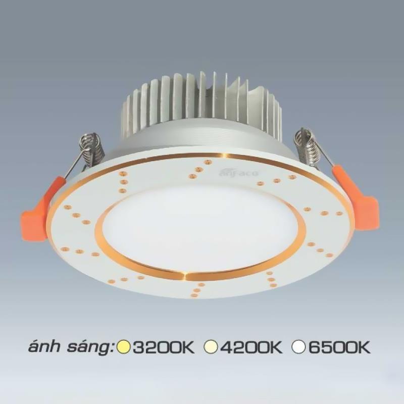 Đèn âm trần downlight Anfaco AFC 418 Led 7W