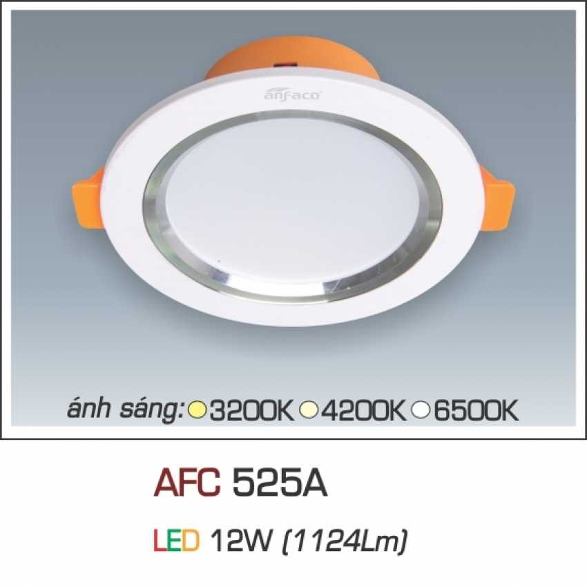 Đèn âm trần downlight Anfaco AFC 525A Led 12W