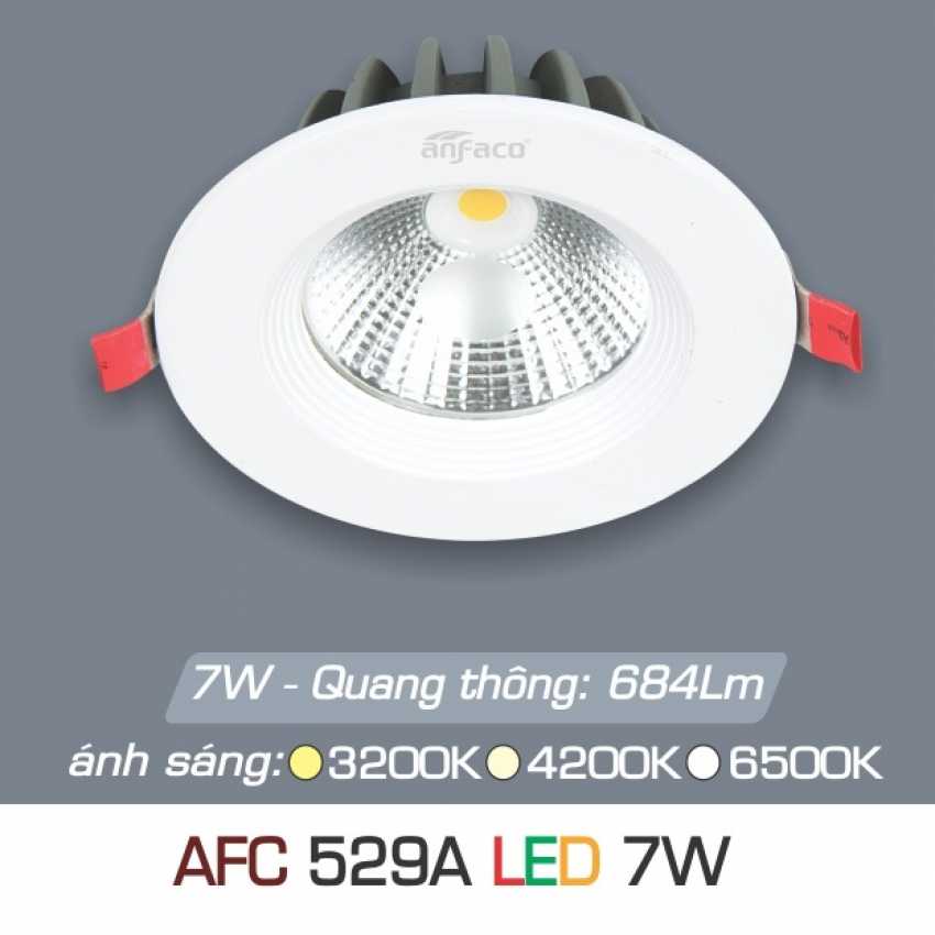 Đèn âm trần downlight Anfaco AFC 529A
