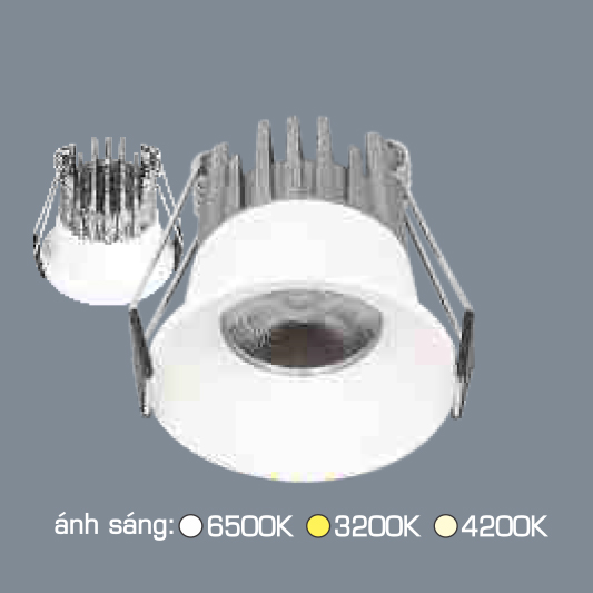 Đèn âm trần chiếu điểm AFC 610 LED 3W