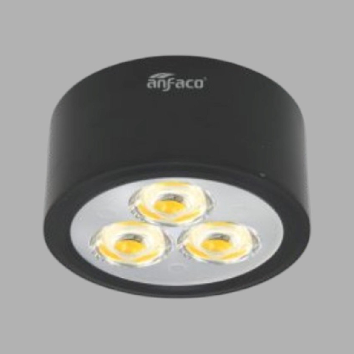 Đèn lon nổi Anfaco AFC 643 D ánh sáng trắng, vàng, trung tính
