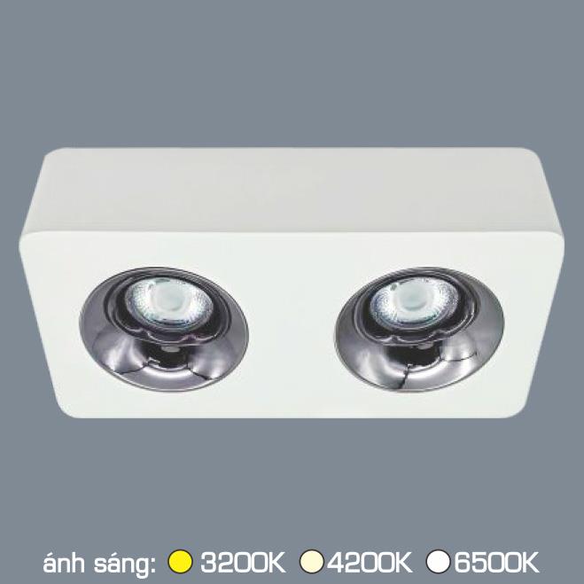 Đèn downlight âm trần cao cấp AFC 769T/2 Led 12W