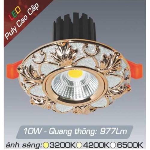 Đèn âm trần đồng puly cao cấp Anfaco AFC PULY 02B Led 10W